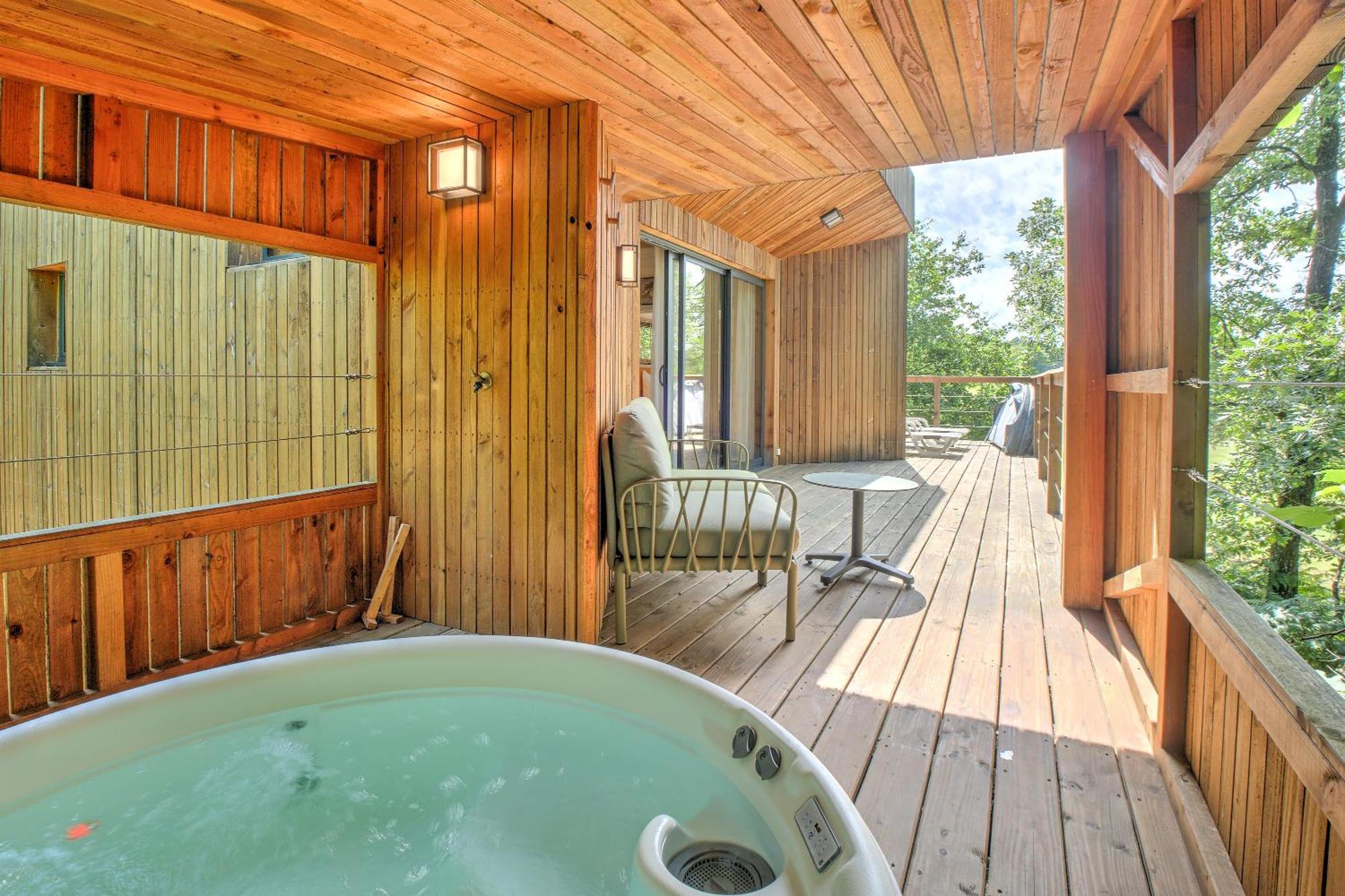 Lodge Secret Avec Jacuzzi Journiac Экстерьер фото