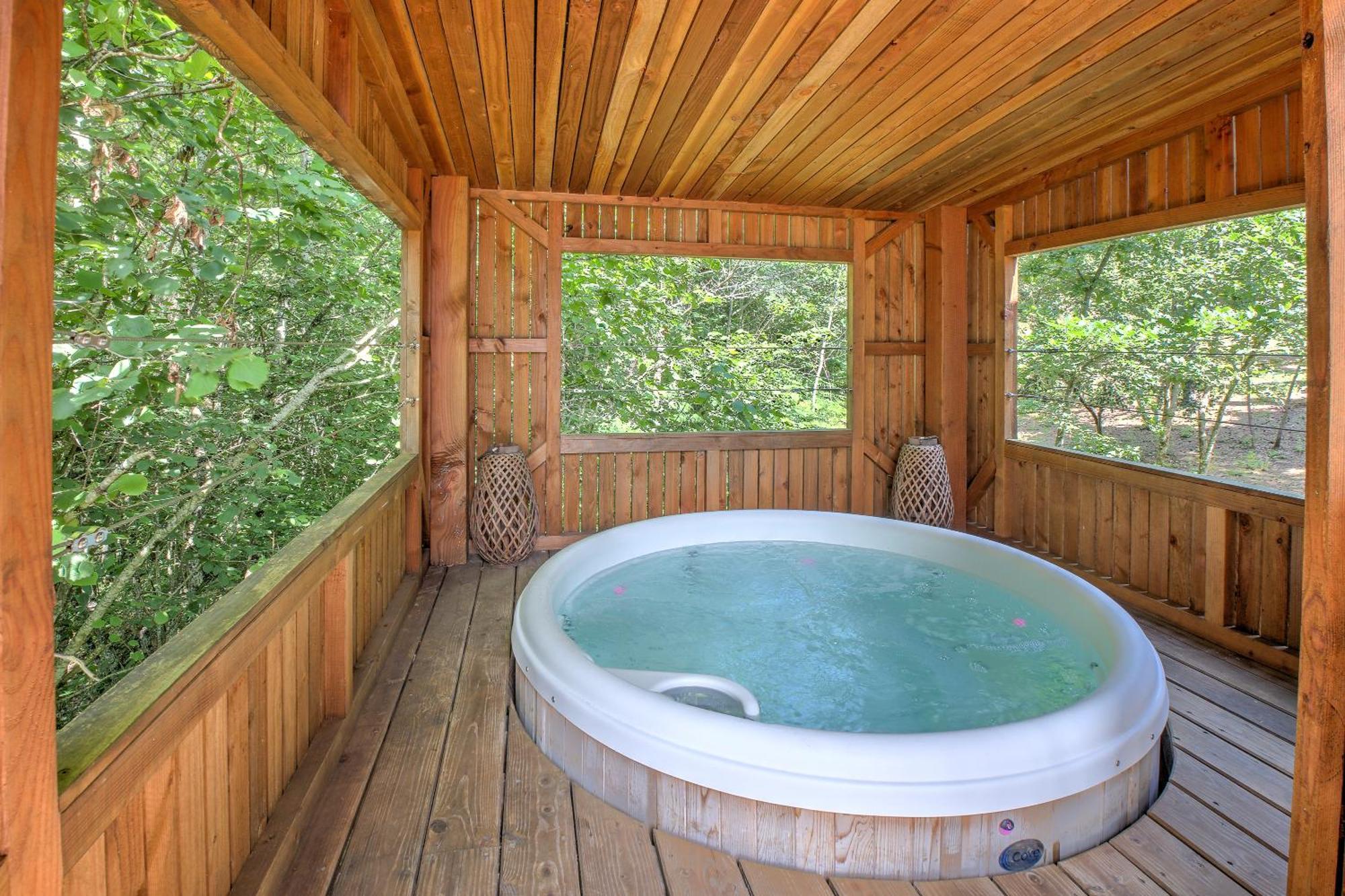 Lodge Secret Avec Jacuzzi Journiac Экстерьер фото